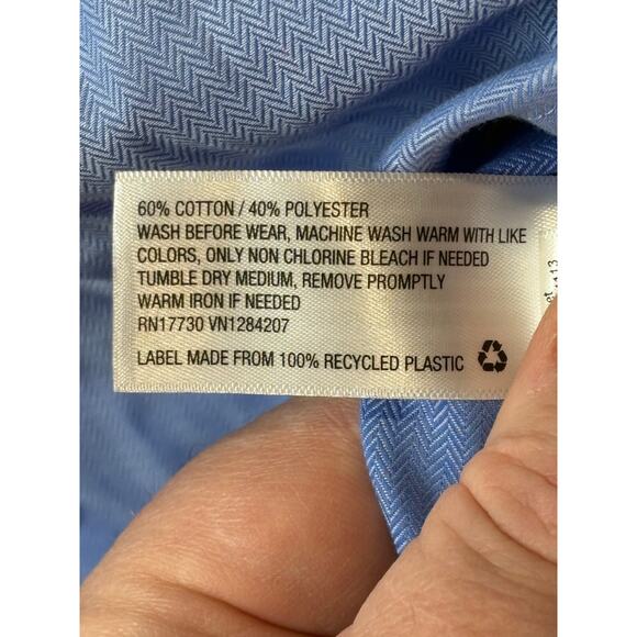 Cat & Jack Boys Button Down Shirt, Blue, Size S (6/7), NWT - Picture 6 of 6